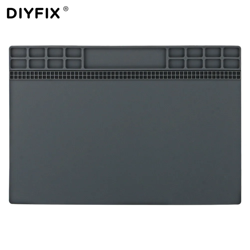 DIYFIX-وسادة سيليكون عازلة للحرارة ، منصة صيانة ، لحام BGA PCB ، محطة إصلاح الهواء الساخن