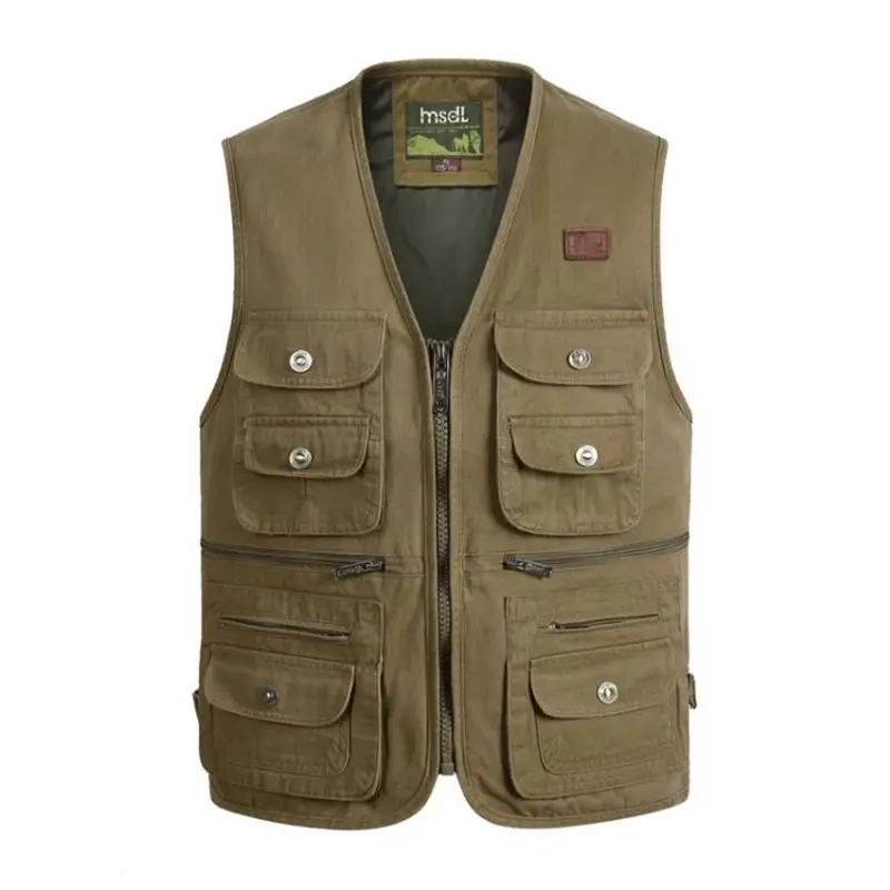 New Summer men Outdoors Travels Vests Mesh Vest  Photographer Vest Shooting Vest with Many Pocket Wholesale size S-4XL