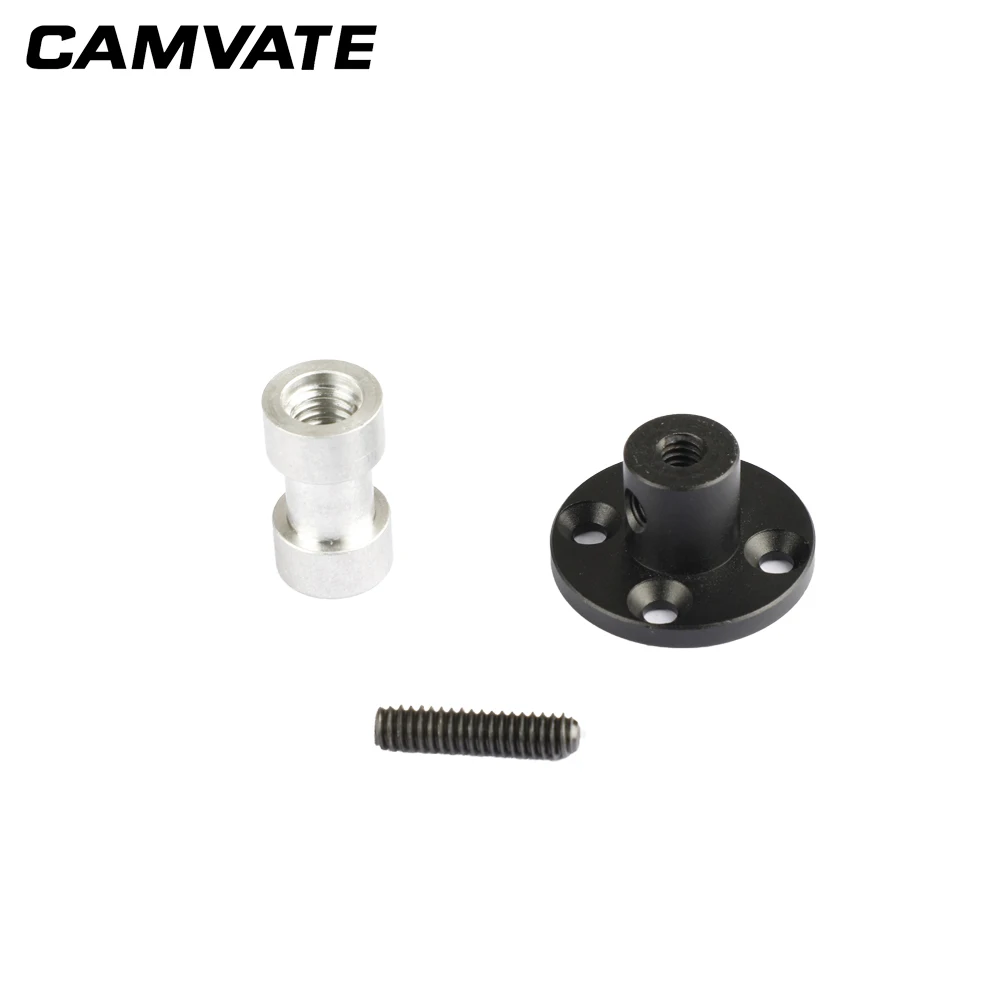 CAMVATE-Suporte de Suporte de Parede, Mesa, Teto, Pódio, Rosca Fêmea, Acessório de Suporte na Parede, 3/8 "-16