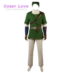 Legend Twilight Princess Link Cosplay Costume Carnival Christmas Halloween Outfit Customizable