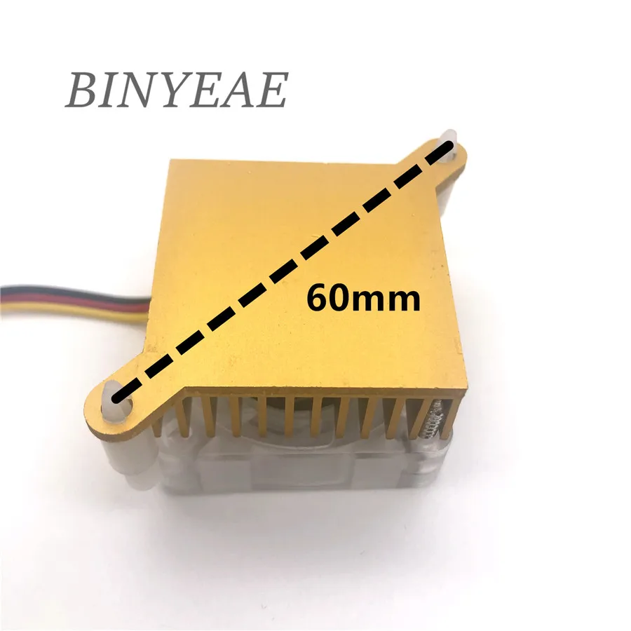 NEUE DC12V 40mm 40x40x2 5mm 4010 Fan Grafikkarte Fan mit Kühlkörper Kühler 59 60MM Pitch-reihe 2pin 3pin – Detail 3