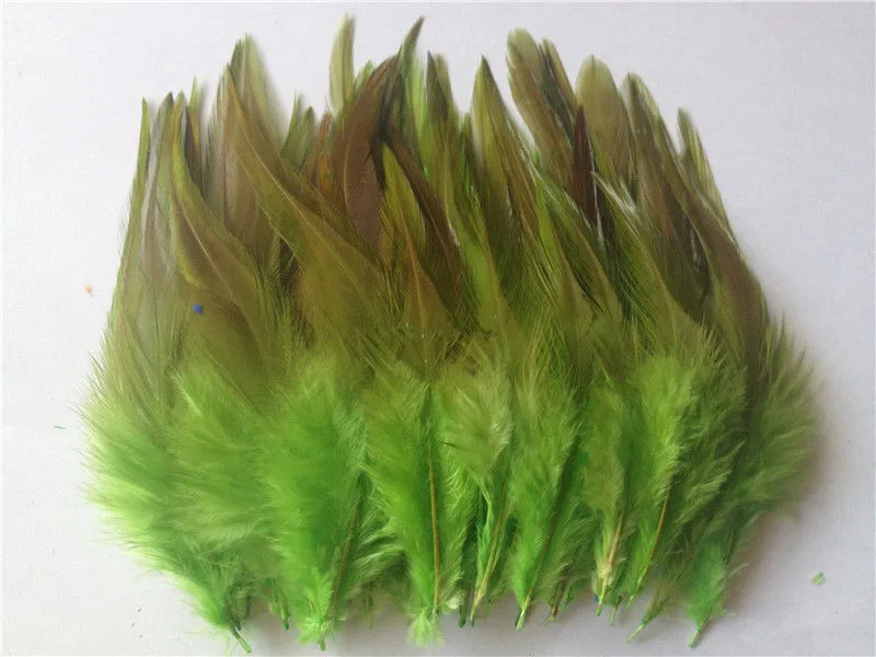 50 PCS Natural Colourful Rooster Feathers Fly Tying Bulk Feathers Christmas Decorations For Home Wedding New Year Cosplay Sale