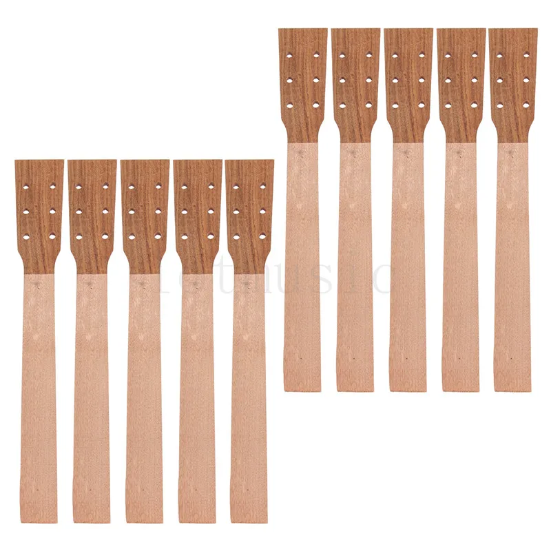 

Acoustic Guitar Neck for Guitar Parts Replacement Luthier Repair Diy Unfinished Acacia Head Veneer Pack of 10