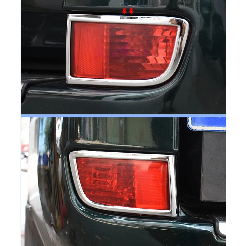 

Foglight Fog Lamp Cover Light Trim Overlay Frame Panel 2003-2009 Car Styling For Toyota Land Cruiser 120 Prado FJ120 Accessories