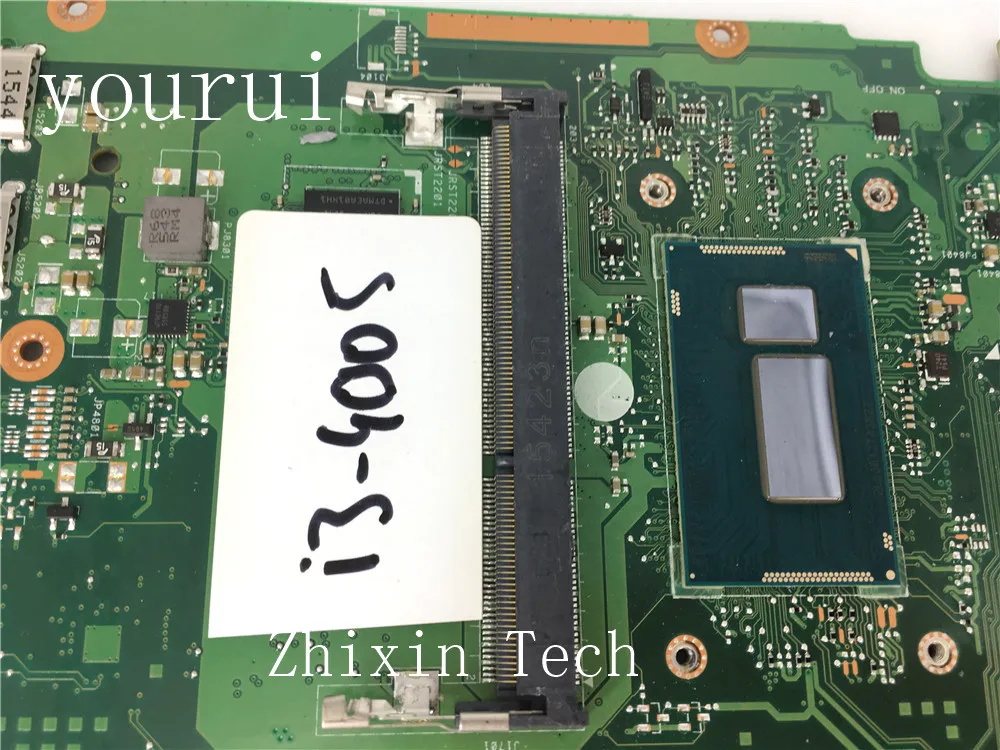 yourui X555LD Motherboard i3-4005u 4GB REV 3.6 For ASUS X555L X555LA F555L Laptop Motherboard  Test ok 100% original