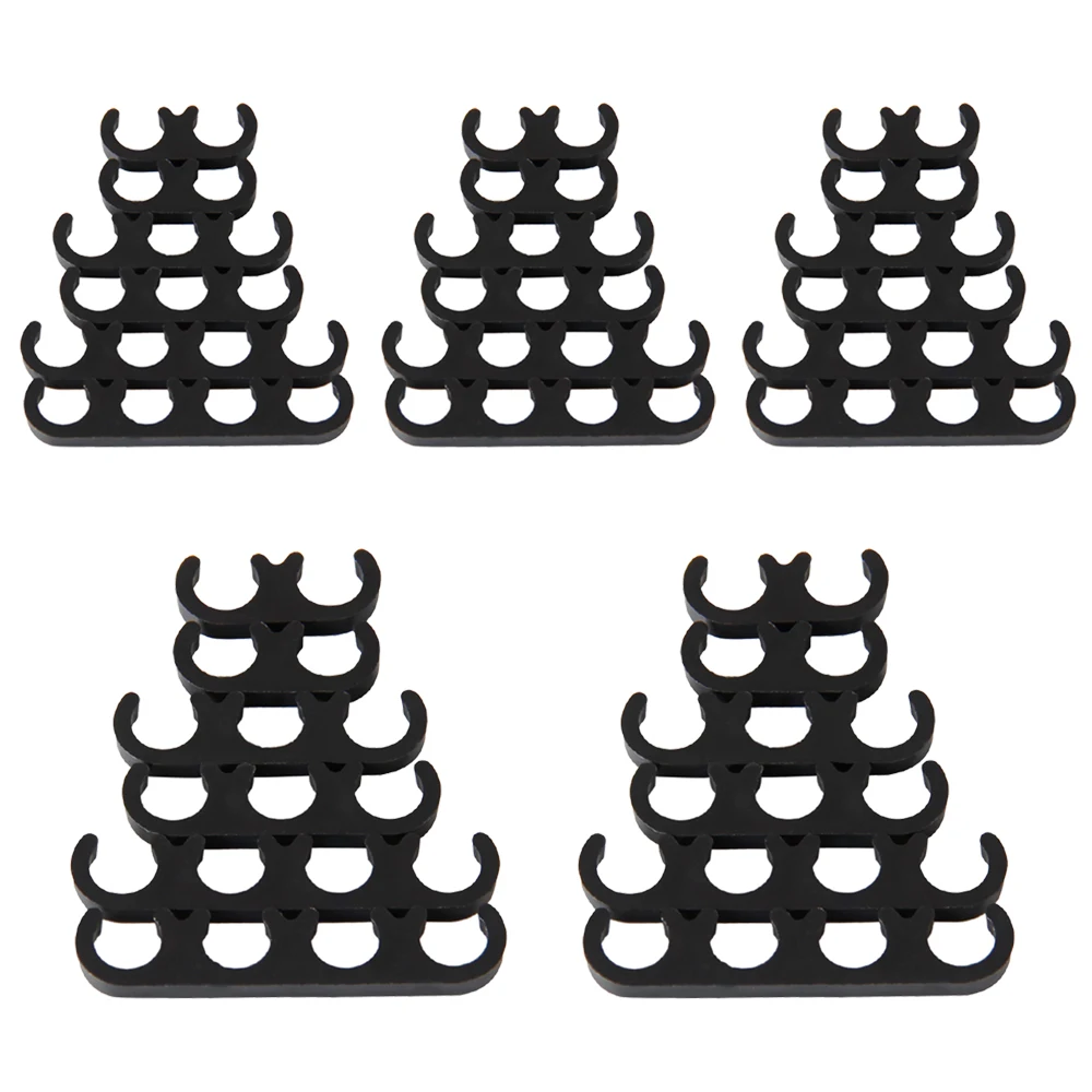 7mm 8mm Plastic Spark Plug Wire Separators Dividers Looms Universal Black Separators Dividers for Ford for Chevy