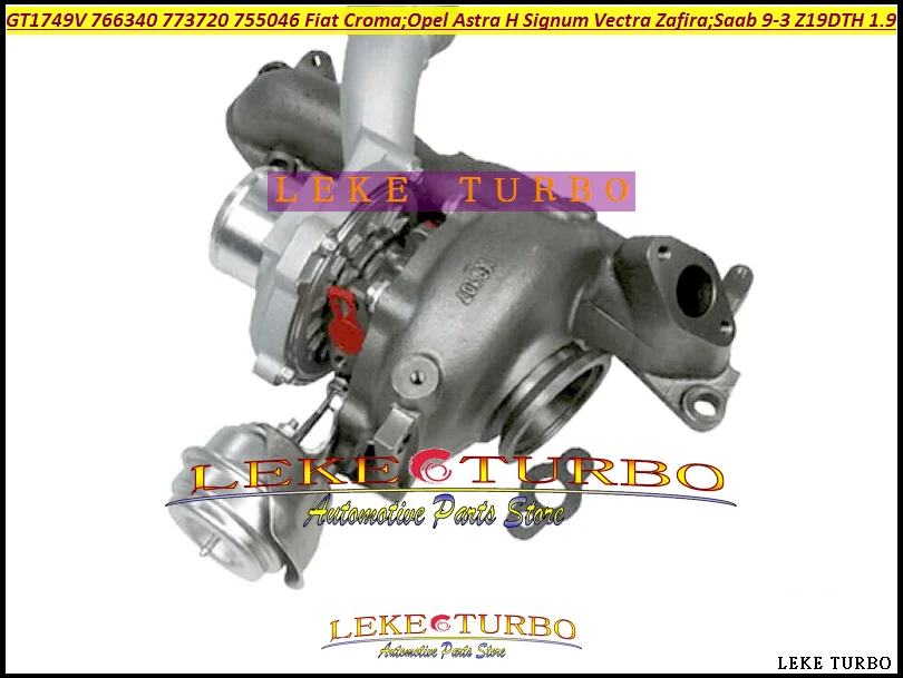 GT1749V 766340 766340-5001S 773720 755046 740067 Turbo For FIAT Croma II For OPEL Astra H Signum Vectra Zafira Z19DTH 1.9L CDTI