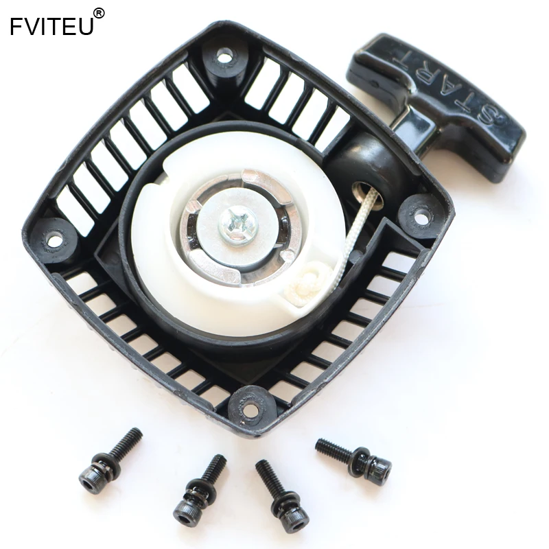 FVITEU Avviamento a Strappo con anima in metallo Misura 1/5 FG ROVAN KM FS per 1/5 RICAMBI HPI Baja 5B/5 T /SS/5SC 2.0 V RC Auto