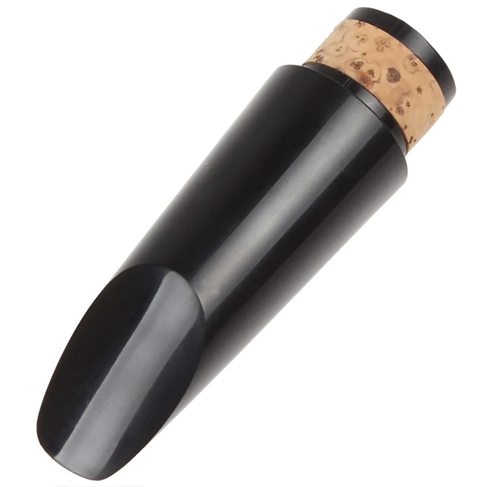 90mm Portable & Durable Professional Plastic Clarinet Mouthpiece with Bamboo Reed Clarinet Replacement Parts & Accessories