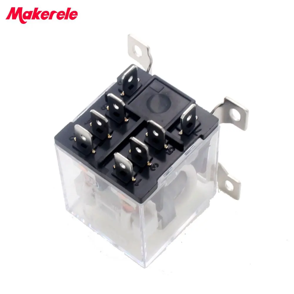 Miễn phí vận chuyển Mục Đích Chung Power Relay 8 Pin JQX-12F 2Z DC 12 V 30A DPDT