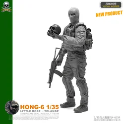 1/35 Figure Resin Soldier Model Kits Hong-06