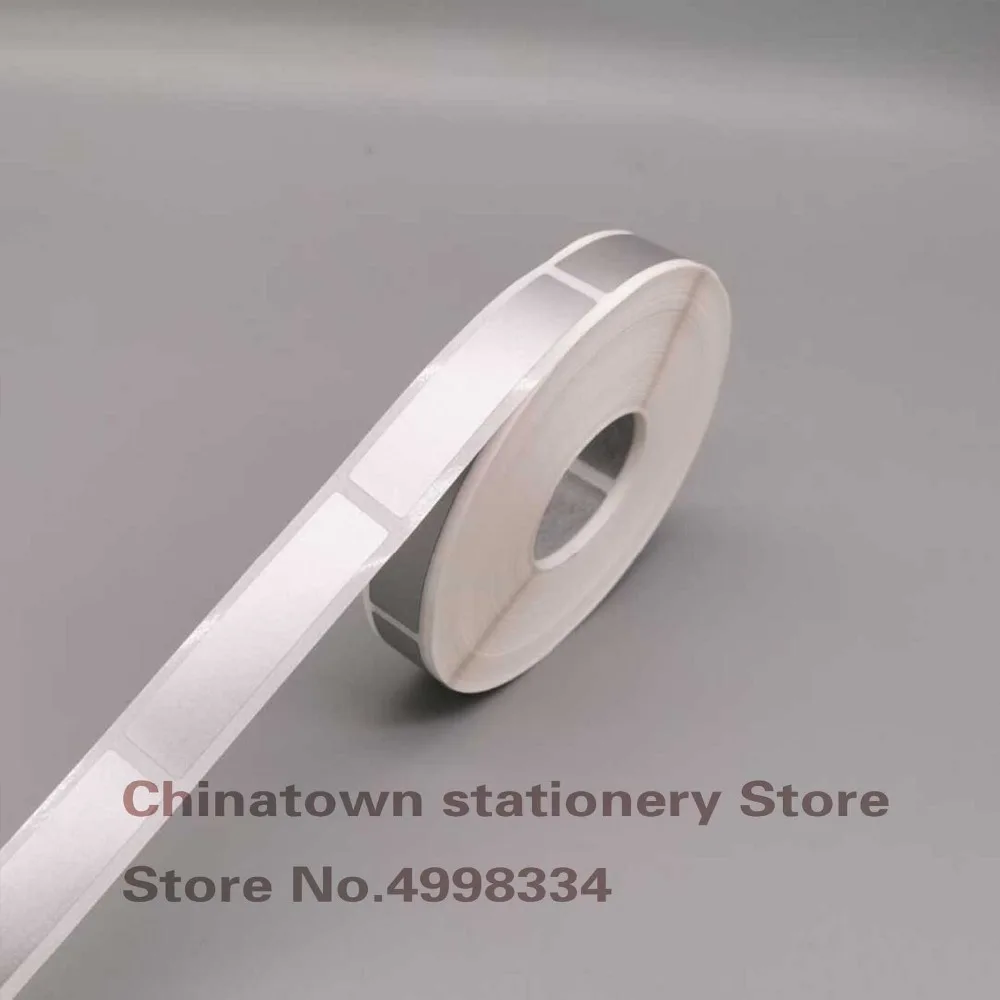 

1000pcs 13x58mm silvery adhesive SCRATCH OFF stickers DIY manual Label Tape hand made scratched stripe card film