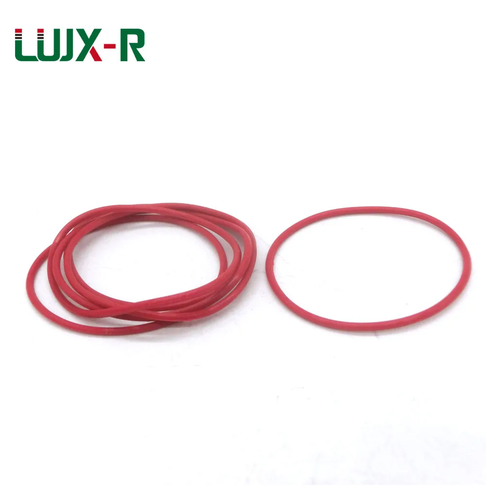 LUJX-R 10pcs 3mm O ring Seal Red VMQ O-Ring Washer OD 85/90/100/115/130/140/145mm 