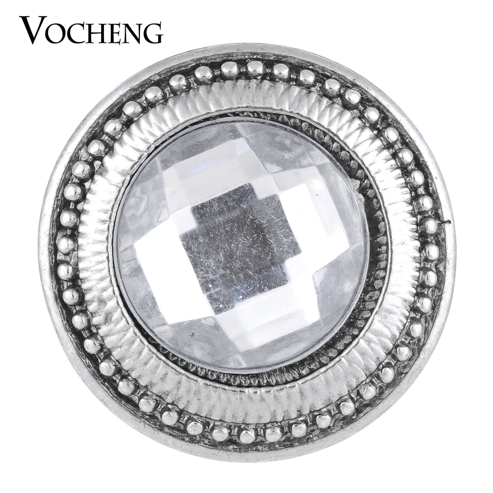 Vocheng Ginger Snap 18mm 3 Colors Rhinestone Vintage Interchangeable Charms Vn-1075