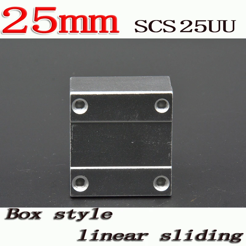Imagem -03 - Rolamento de Esferas Linear Rolamento de Movimento Linear Slide para Cnc Peças Lote Sc25uu Scs25uu 25 mm