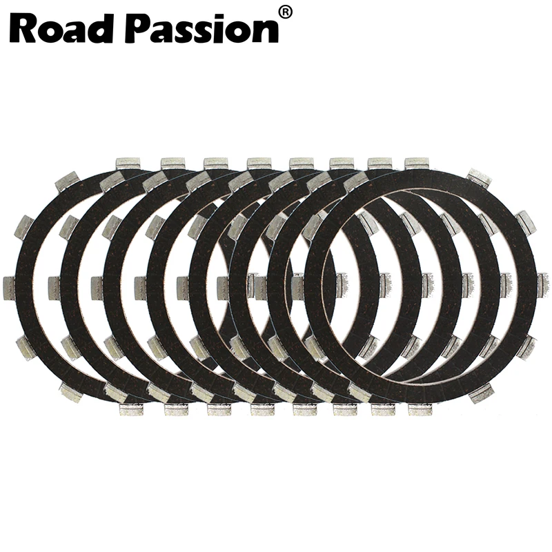 

Road Passion 8pcs Motorcycle Clutch Friction Plates Kit For Yamaha XJR400R 2000-2007 FZR1000 1987-1989 FZR750R 1987-1988