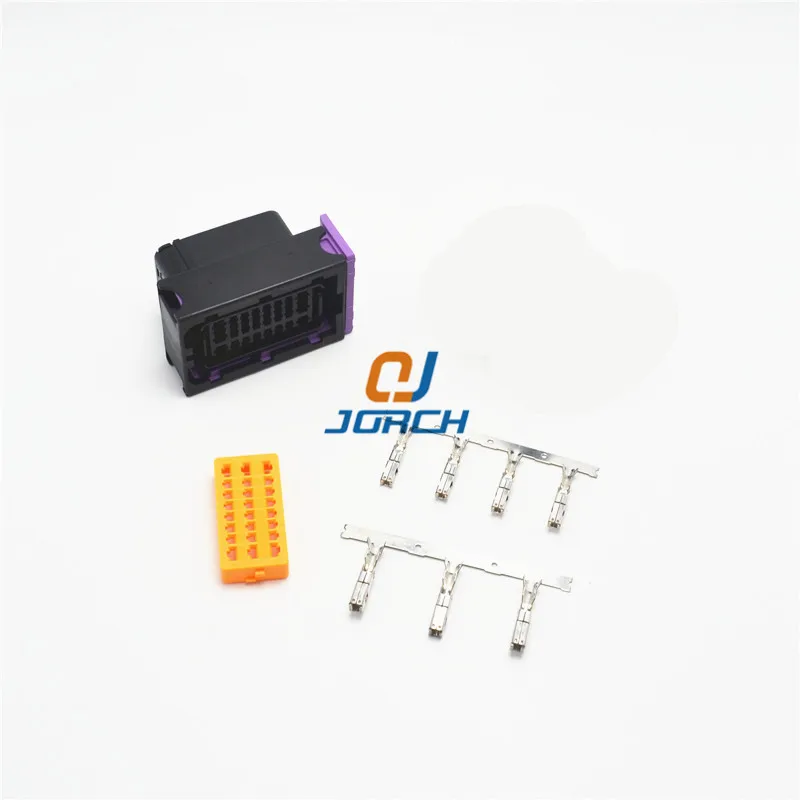 2 juegos FCI 24 pines ECU cableado carcasa coche conector enchufe 211 PC249S0005 211PC249S0005