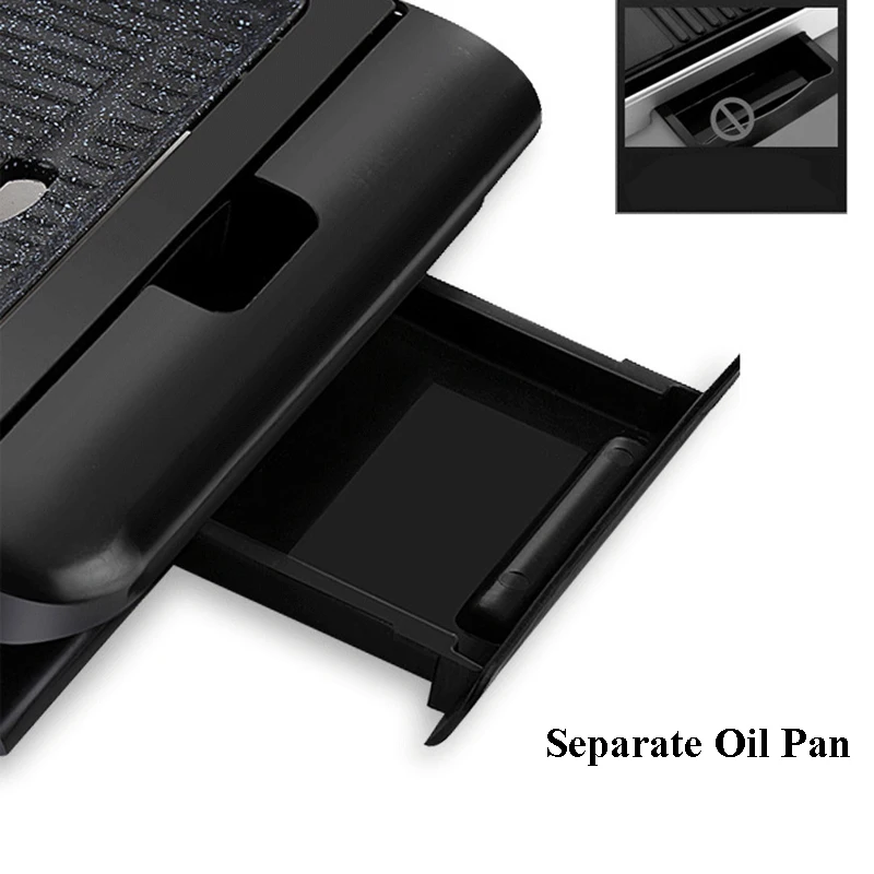 شواية منزلية متعددة الأغراض ، 1800 واط ، شواية كهربائية غير لاصقة ، موقد شواء ، موقد طاولة كهربائي