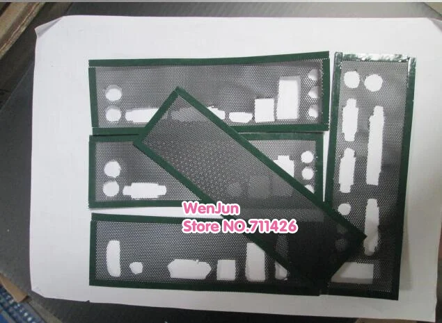 I/O Schild Rückplatte Chassis Halterung des Motherboards Universal DIY Schild Backplane PVC PVC Staubfilter für Computergehäuse