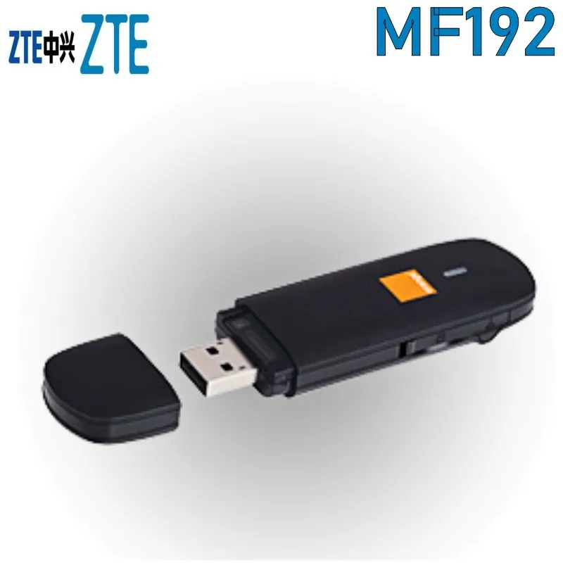 مودم أصلي إفتح 7.2Mbps ZTE MF192 3G HSDPA USB (علامة تجارية جديدة)