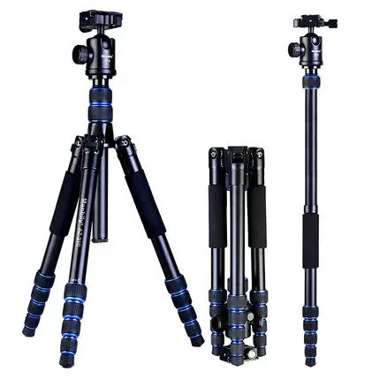 

lightweight Portable AZ-310 Professional Travel Camera Tripod Monopod aluminum Ball Head compact for digital SLR DSLR camera