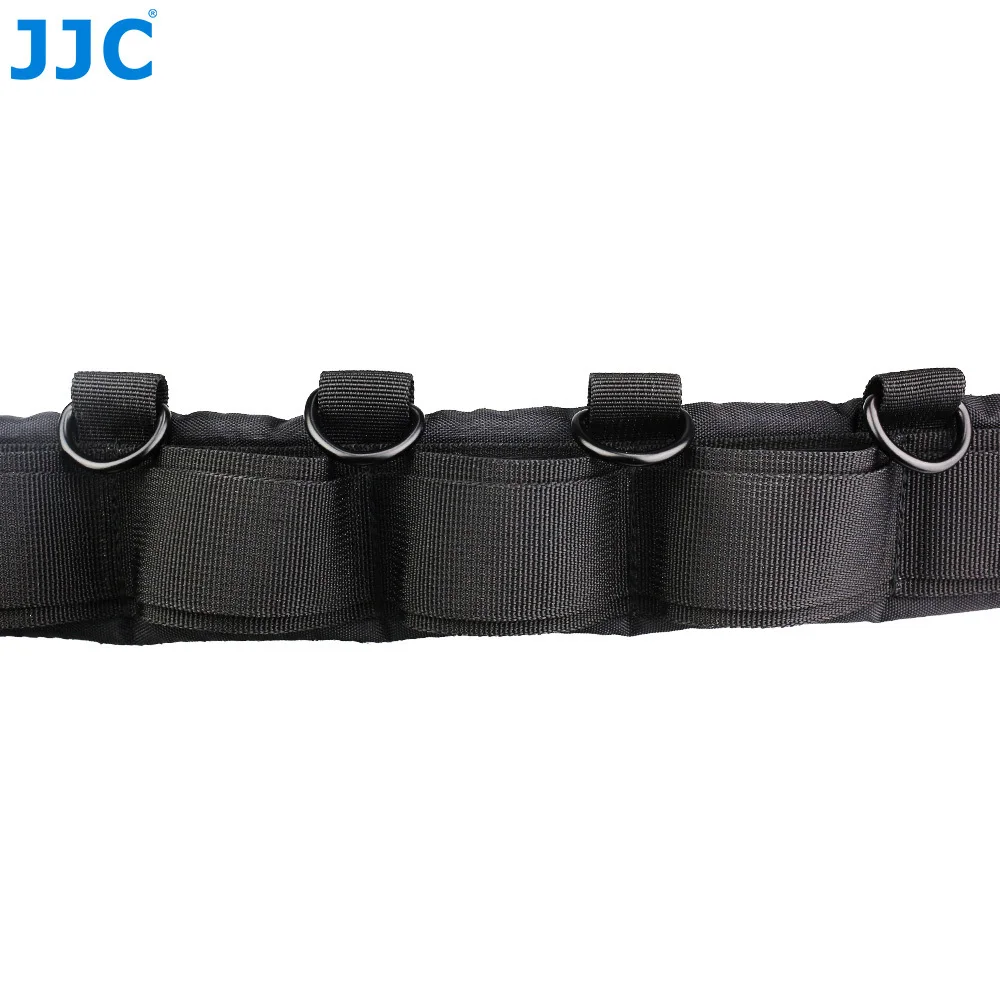 JJC Camera Lens Bag Waist Belt Strap Adjustable Lens Pouch Holder for Canon Nikon Olympus Sony Pentax Photography Accessories