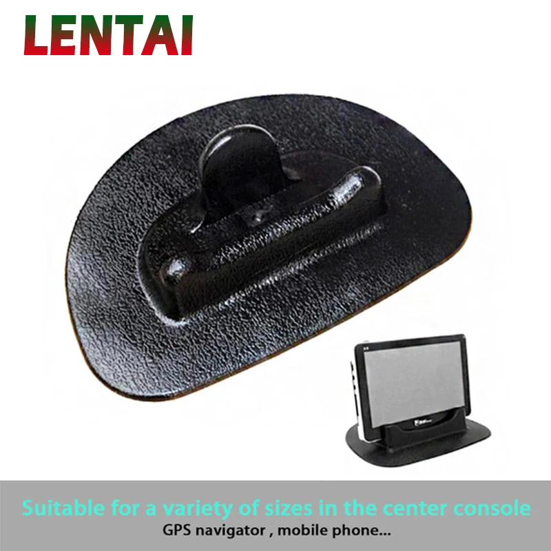 LENTAI For Skoda octavia a7 a5 2 rapid fabia Seat leon ibiza Fiat 500 punto 1PC Car Silicone Anti-Slip Mat Dashboard Phone Shelf