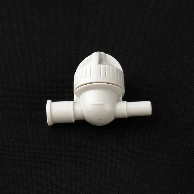 50pcs Gray Ball-Type Anti-Drip Device Can Be Demolition And Washed Stop Valve Connect The 6mm Connector