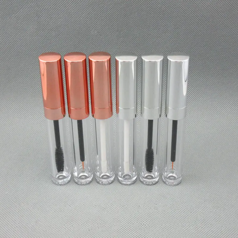 

6ml lip gloss tubes,Rose Gold silver Cap,Mascara tube,Empty DIY Eyeliner tube Cosmetic container F20173257