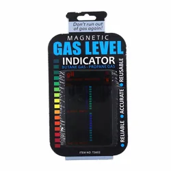 Magnetic Gas Cylinder Gas Tank Level Indicator Gas Liquid Crystal Thermometer Temperature Meter Propane Butane LPG Fuel Gauge