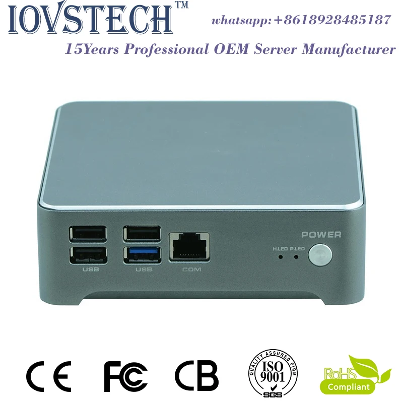 Desktop/Wall mount Fanless I5 Mini Industrial PC MP4210-0432