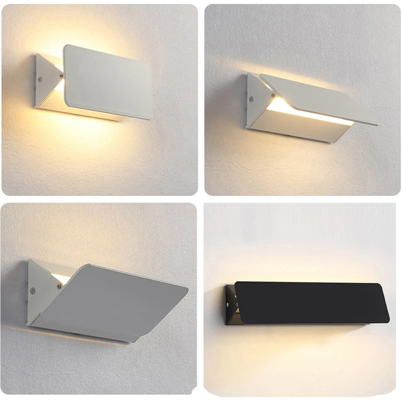 

Modern Led Wall Lamp Minimalist Indoor Light Fixture Wall Sconce Stair 5W 10W 15W Bedroom Bedside Living Room Home Lighting