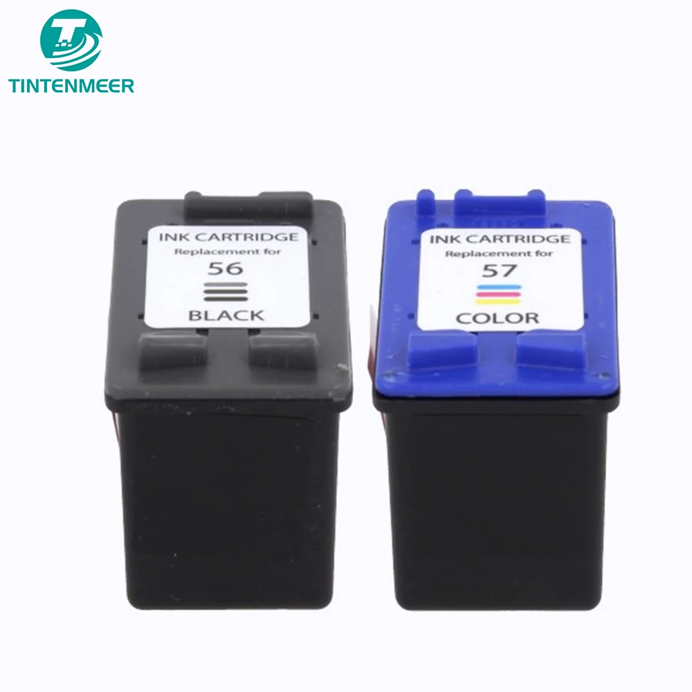 

TINTENMEER QUALITY INK CARTRIDGE 56 57 56XL 57XL COMPATIBLE FOR HP HP56 HP57 PSC 1350V 1350XI 2110 2175 2410V 2410XI 2510XI