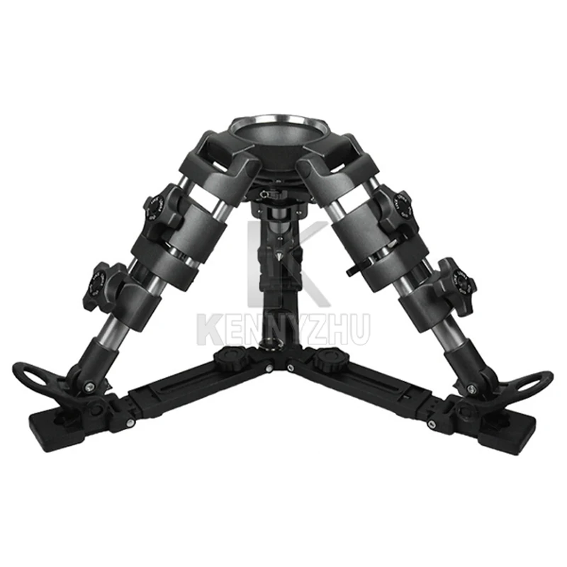 Pro Mini DSLR Video Camera Tripod Legs for 100mm Bowl Head Low Angle Shooting