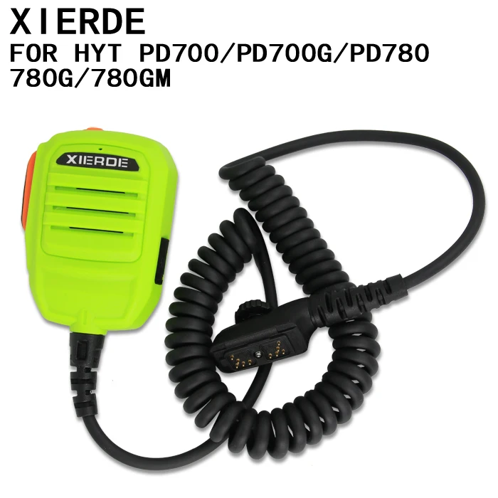 

XIERDE sm18n2 MIC Speaker Handfree for Hytera PD series radio pd700 / pd700g / pd780 / pd780g pd780gm etc. Portable Radio