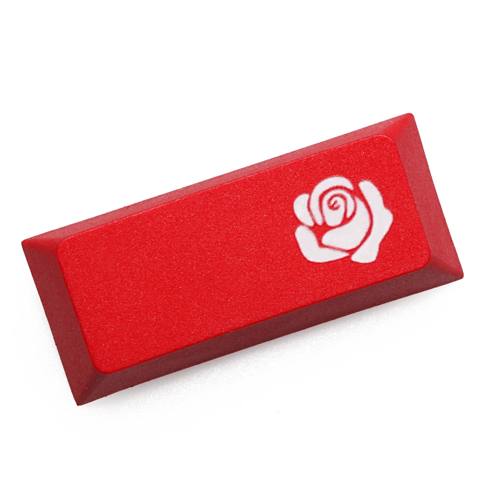 Novidade perfil de cereja mergulho escultura pbt keycaps para teclado mecânico laser gravado legend rose enter esc vermelho azul roxo