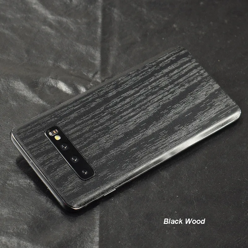3D Carbon Fiber Skins Film Wrap Skin Phone Back Paste Film Sticker For SAMSUNG S20 Ultra S10 Plus S10e S9 S8+ Note 10+ Note 8 9