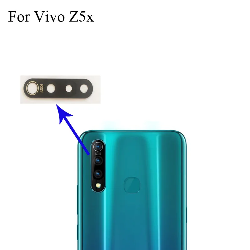 

Original For vivo Z5x Replacement Back Rear Camera Lens Glass vivoZ5x Z 5 x Phone parts For vivo Z5x Z5 x V1911A