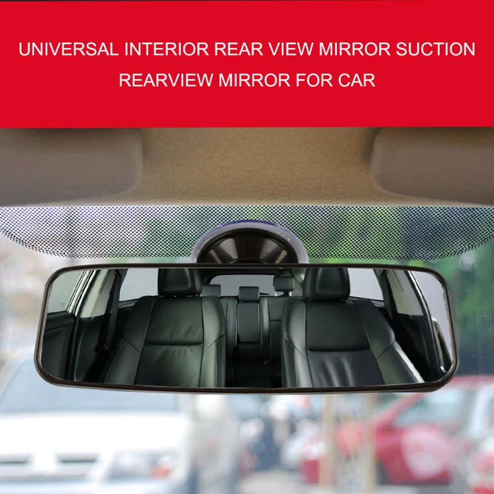 Universal Car Styling Interior Rear View Mirror Suction Rearview Mirror for Toyota Honda VW chevrolet cruze