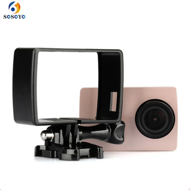 Protective frame Cover Protection box Case Housing Shell Side Mount For Xiaomi Yi 4K Xiaoyi 2 Sports action camera accessories