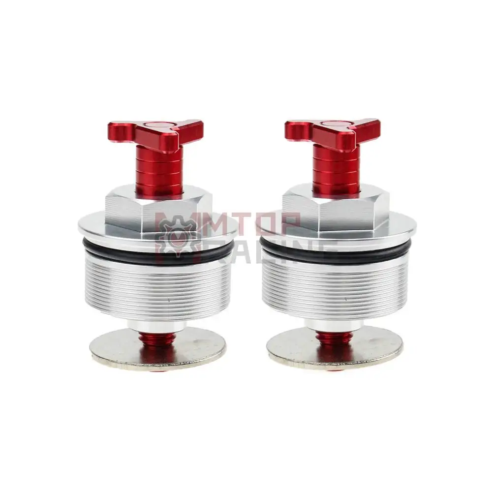 Tapas de horquilla delantera con precarga, tornillos de horquilla triple de 41mm para Honda CB650F, CBR650F, 2014, 2015, 2016, 2019, CRF250F, 2020, 2021, 2022, 2023