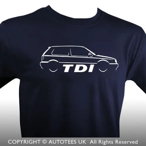 2019 Hot Sale 100% cotton Fashion GOLFS TDI MK 3 INSPIRED CLASSIC CAR T-SHIRT Tee shirt