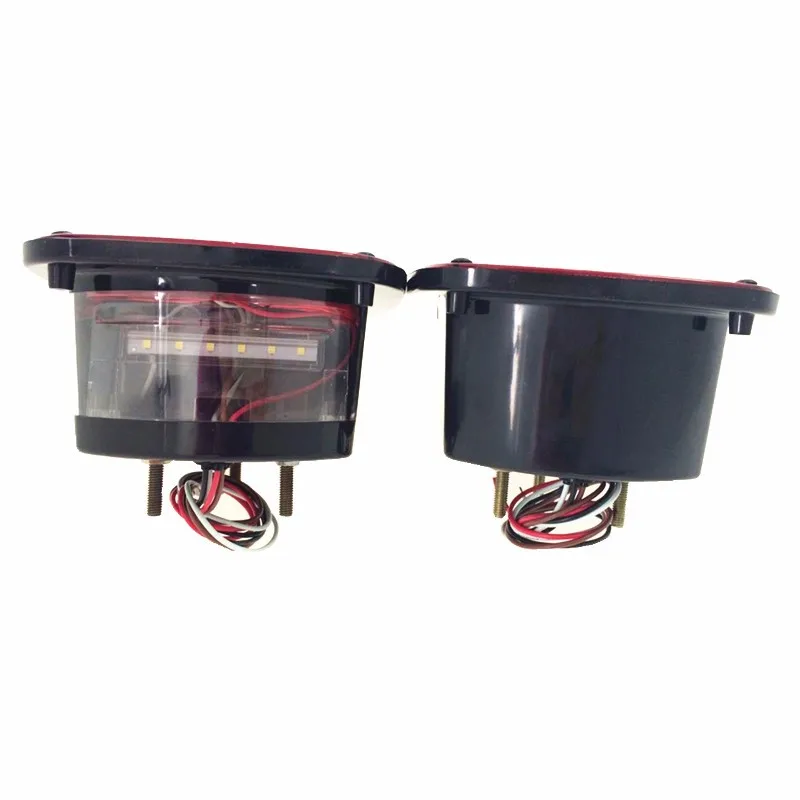 For  Jeep Wrangler  76-06  CJ7 CJ8 YJ TJ LJ LED Tail Light Set