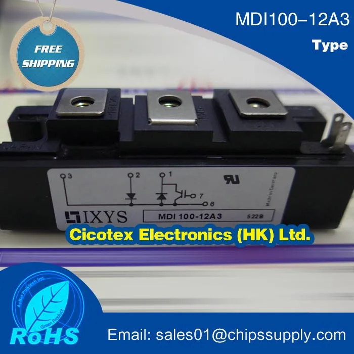 

MDI100-12A3 IGBT MODULE