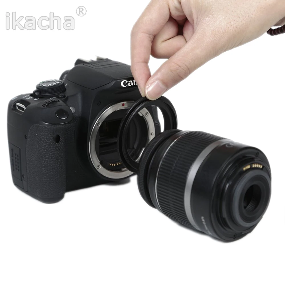 49 52 55 58 62 67 72 77 مللي متر محول العدسة ماكرو عكس الدائري لنيكون AI جبل D3100 D7100 D7000 D5100 D5000 18-55 مللي متر 50 f1.8