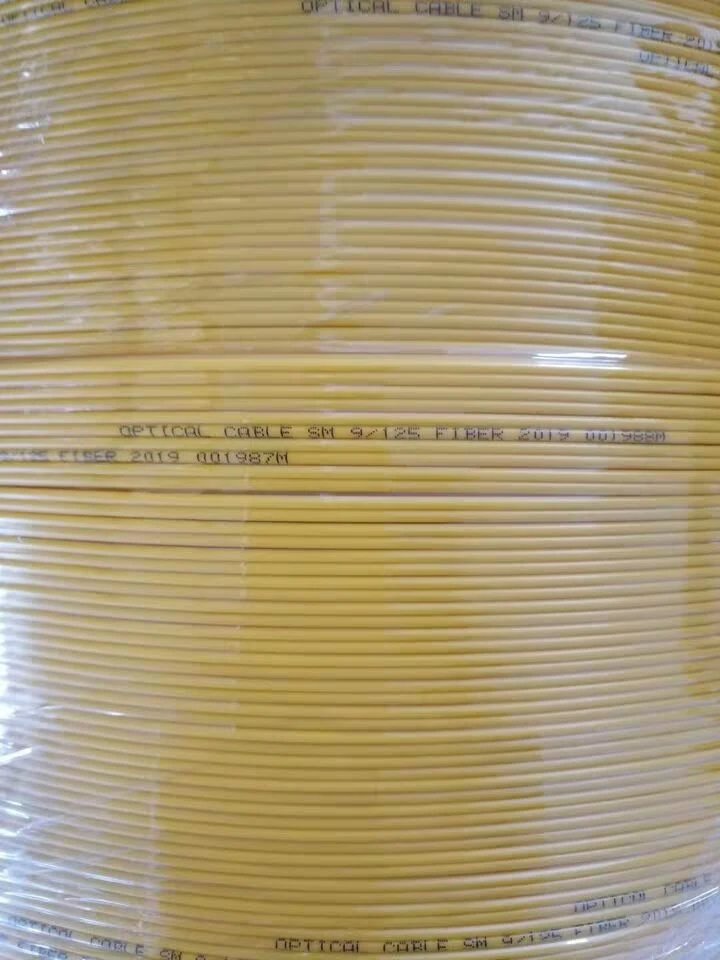 ELINK – câble de fibre optique duplex SM 9/125um, 500m, 2.0mm, jaune, G652D, pour raccordement ftth, 1km/rouleau