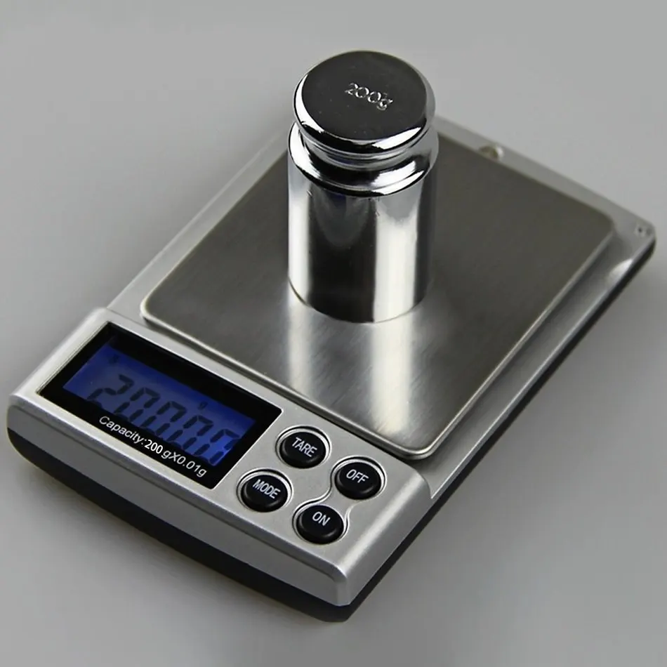 500g x 0.01g Digital Pocket Scale Jewelry Weight Balance Scale Precision Too