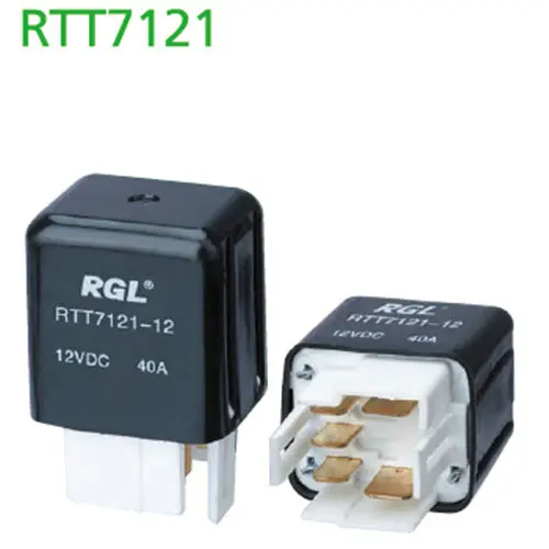 RGL 12V-24V RTT7121 40A small electromagnetic relay 5 pin  car / DIY General Electric Relays