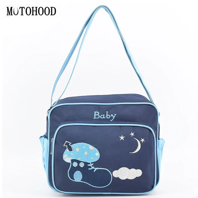 

MOTOHOOD Multicolored Baby Diaper Bbag Large-capacity Fashionable Mother's Maternity Bag Baby Stroller Nappy Bag Mommy bag