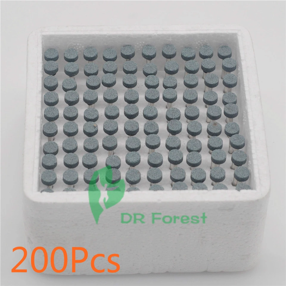 

Sale Dental 200Pcs Gravel thick Mounted Point Burs Polisher 2.35mm 5# Assorte